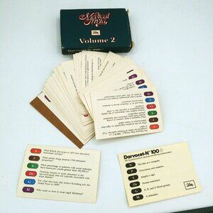 Vintage Lilly Midical Trivia Volume 2 1984-1985 - 50 cards in Original Box READ